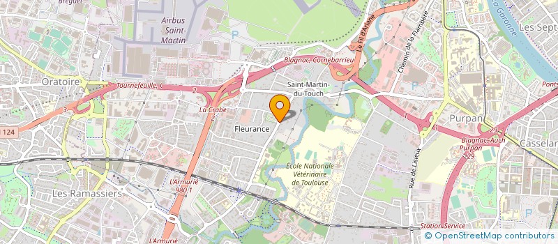 localisation de l'entreprise MANI à TOULOUSE