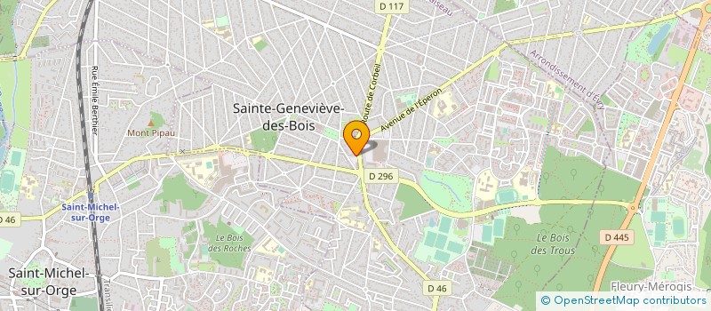 localisation de l'entreprise MANI à SAINTE-GENEVIEVE-DES-BOIS