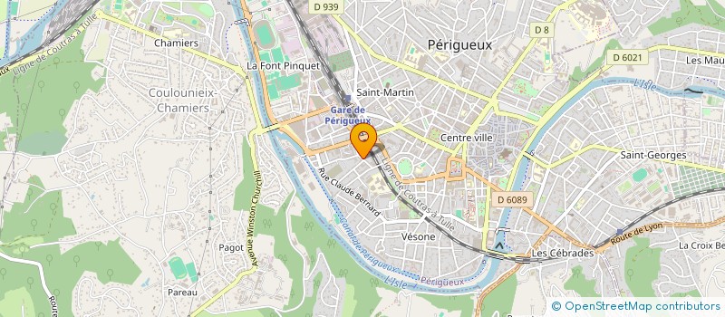 localisation de l'entreprise MANI à PERIGUEUX