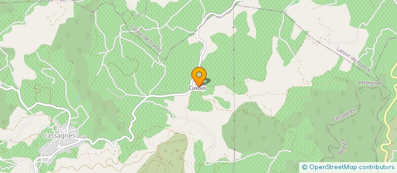 localisation de l'entreprise MANI  CASSAGNES