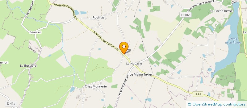 localisation de l'entreprise MANI  SAINT-AUVENT