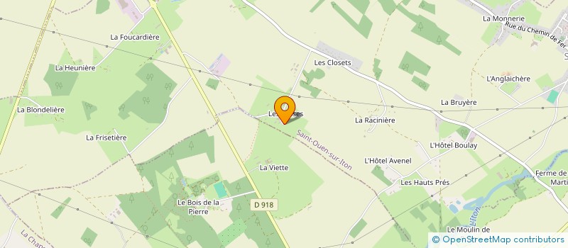 localisation de l'entreprise MANI à SAINT-OUEN-SUR-ITON