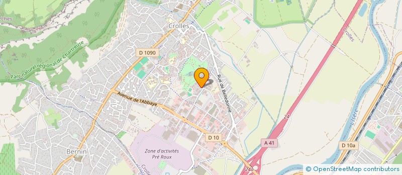 localisation de l'entreprise MANI&CO  CROLLES