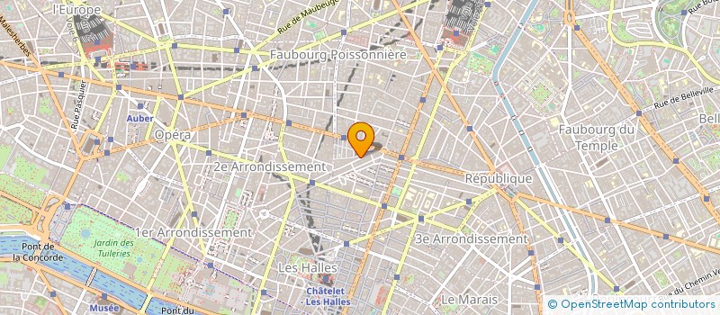 localisation de l'entreprise MANI CREATION à PARIS
