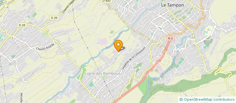 localisation de l'entreprise MANI LOGISTIQUE à SAINT-PIERRE