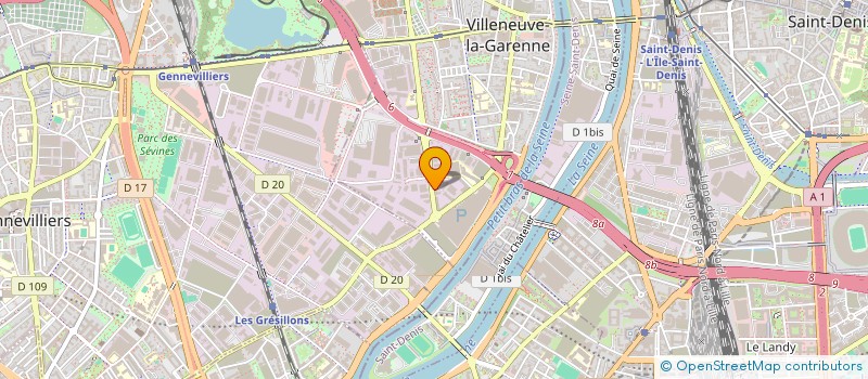 localisation de l'entreprise MANI PRESTIGE à VILLENEUVE-LA-GARENNE