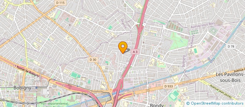 localisation de l'entreprise MANI RENOV  BOBIGNY