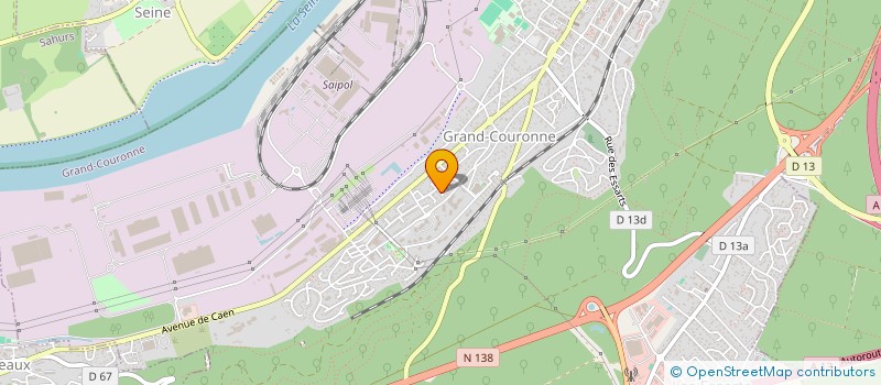 localisation de l'entreprise MANI-TEAM  GRAND-COURONNE