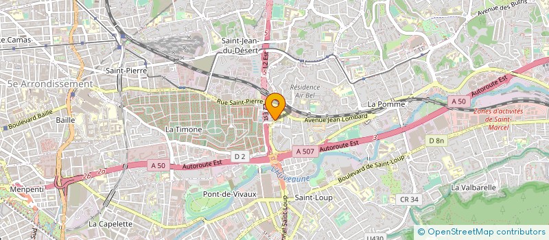 localisation de l'entreprise MANI'TIFS à MARSEILLE