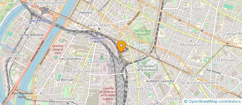 localisation de l'entreprise MANIA 09  LYON