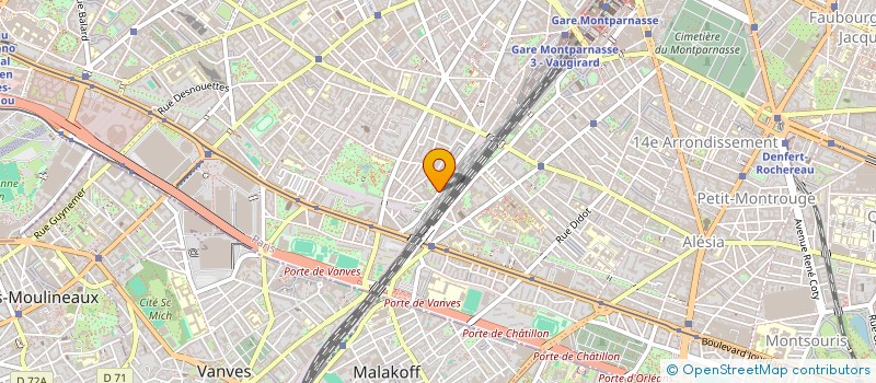 localisation de l'entreprise MANIA  PARIS