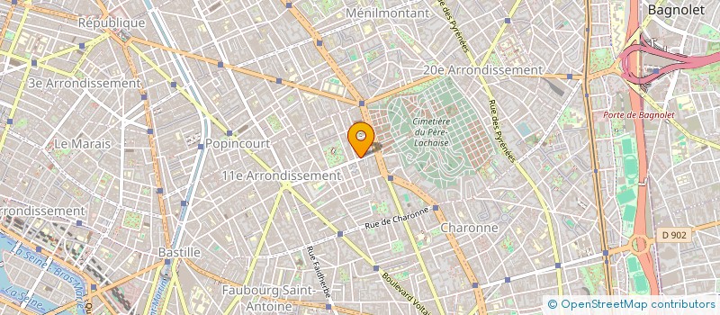 localisation de l'entreprise MANIA COMMUNICATION  PARIS