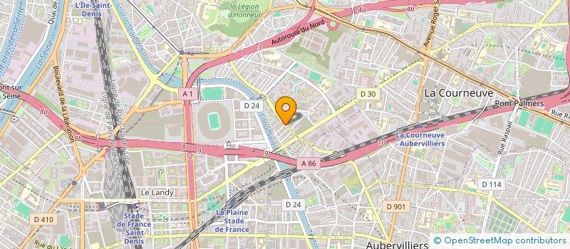 localisation de l'entreprise MANIAC CONTACT SECURITY  SAINT-DENIS