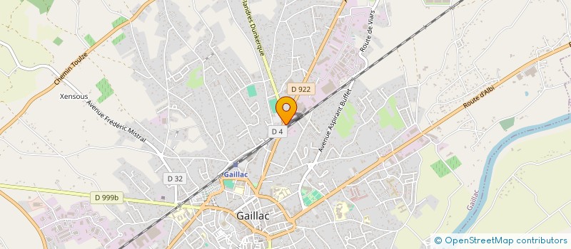 localisation de l'entreprise MANIACAUTO  GAILLAC