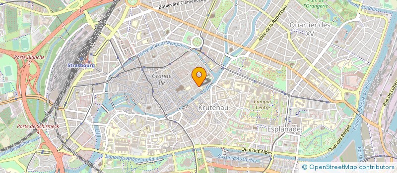 localisation de l'entreprise MANIACO DISTRIBUTION à STRASBOURG