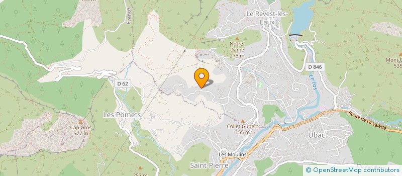 localisation de l'entreprise MANIBACH  LE REVEST-LES-EAUX