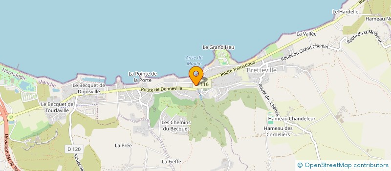 localisation de l'entreprise MANIC  DIGOSVILLE