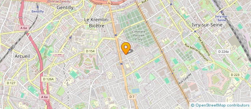 localisation de l'entreprise MANIC SERVICES à VILLEJUIF