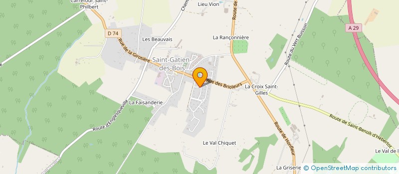 localisation de l'entreprise MANICO  SAINT-GATIEN-DES-BOIS