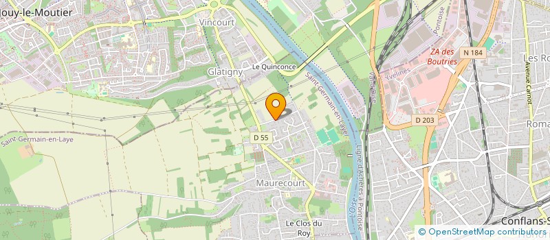 localisation de l'entreprise MANICO  MAURECOURT