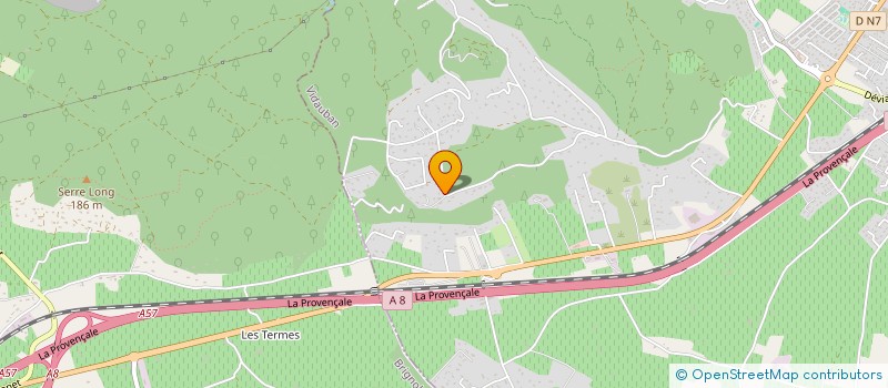 localisation de l'entreprise MANICO  VIDAUBAN