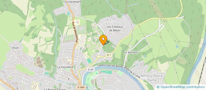 localisation de l'entreprise MANIDEL à CHARLEVILLE-MEZIERES