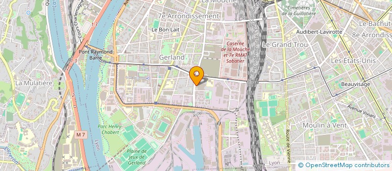 localisation de l'entreprise MANIE COOP  LYON