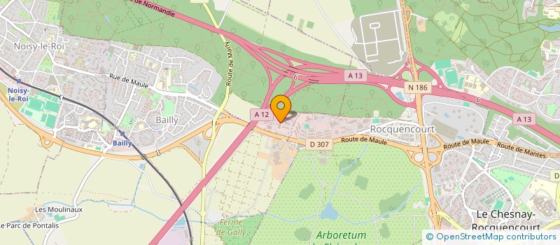 localisation de l'entreprise MANIERE ET DESCAMPS à BAILLY