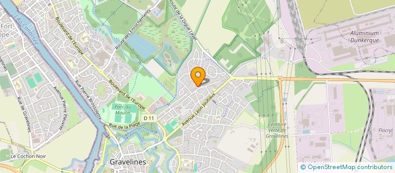 localisation de l'entreprise MANIERLOC à GRAVELINES