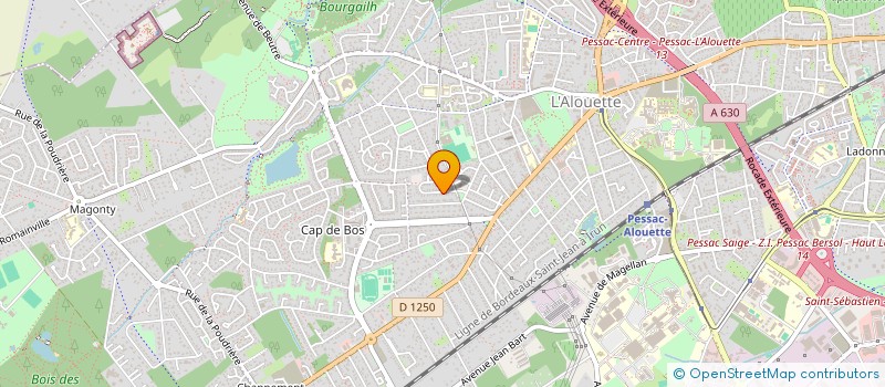 localisation de l'entreprise MANIF & COM PRESTATIONS à PESSAC