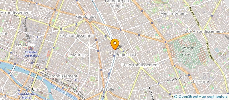 localisation de l'entreprise MANIFEST  PARIS