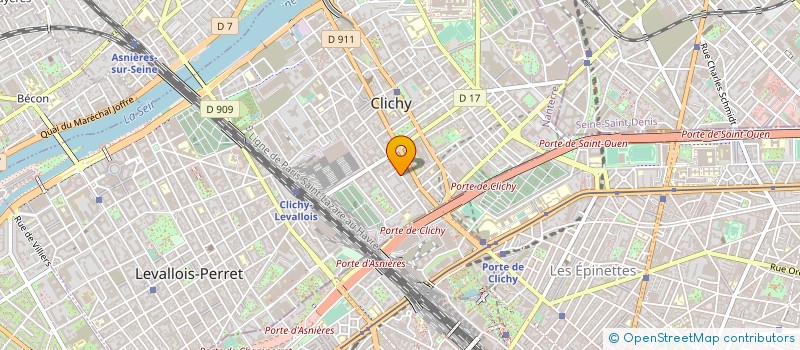 localisation de l'entreprise MANIFESTE! à CLICHY
