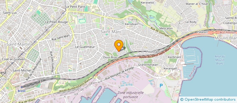 localisation de l'entreprise MANIFESTE à BREST