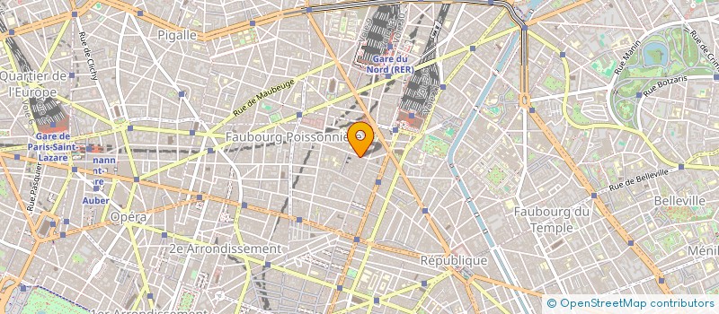 localisation de l'entreprise MANIGANCE à PARIS