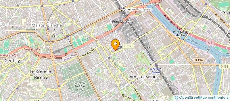 localisation de l'entreprise MANIGANCE FILMS  IVRY-SUR-SEINE