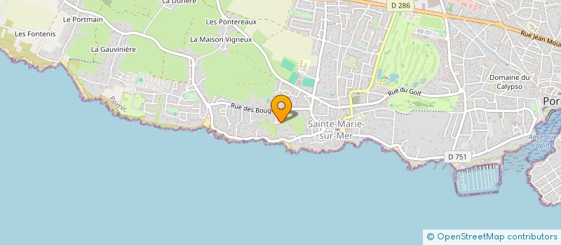 localisation de l'entreprise MANIGUI  PORNIC