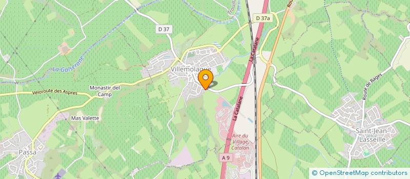 localisation de l'entreprise MANIHI  VILLEMOLAQUE