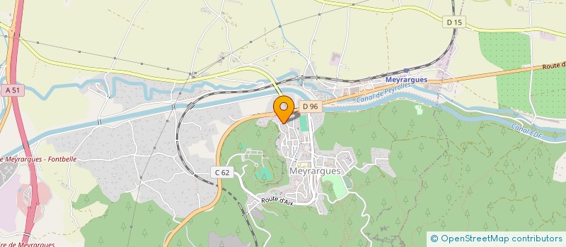 localisation de l'entreprise MANIJA PRO  MEYRARGUES