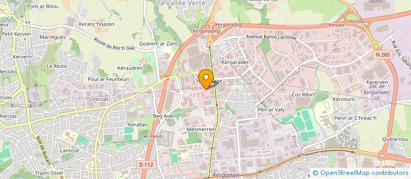 localisation de l'entreprise MANIJO  BREST