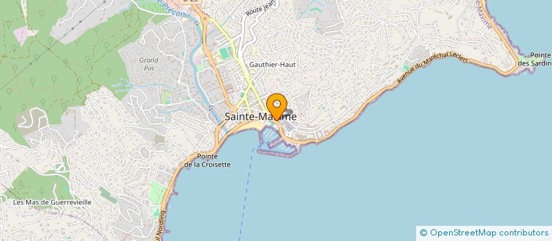 localisation de l'entreprise MANIJO à SAINTE-MAXIME