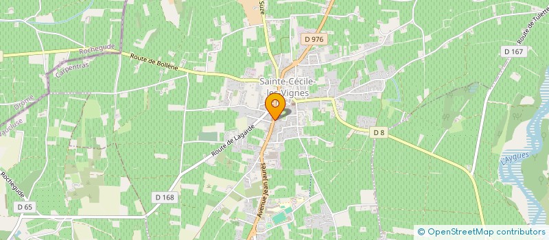 localisation de l'entreprise MANIJU  SAINTE-CECILE-LES-VIGNES