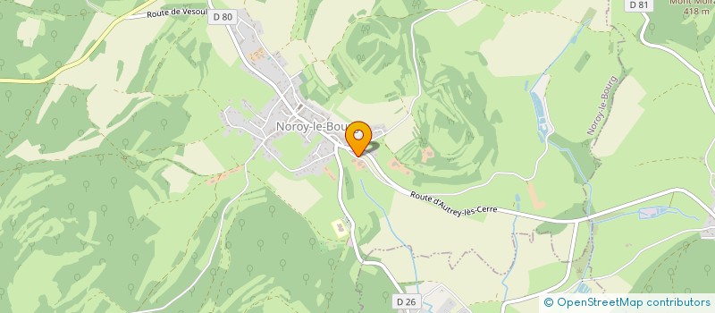 localisation de l'entreprise MANILA  NOROY-LE-BOURG