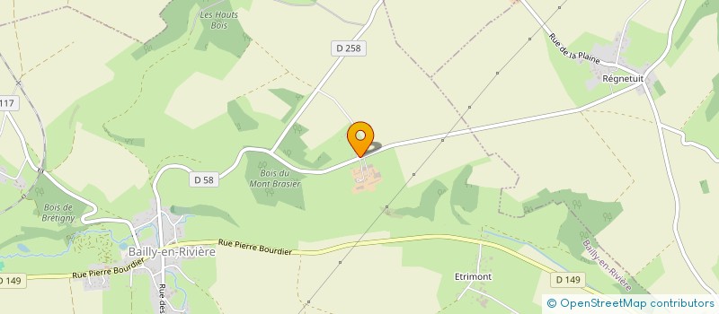 localisation de l'entreprise MANILA  BAILLY-EN-RIVIERE