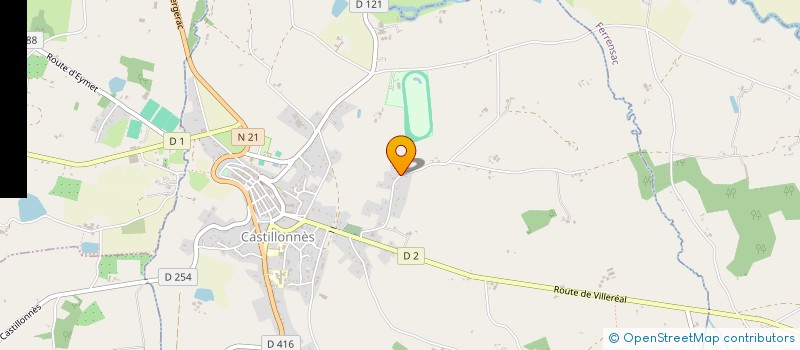 localisation de l'entreprise MANILA IMO  CASTILLONNES