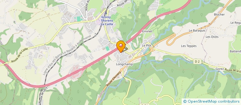 localisation de l'entreprise MANILABELLE  GROISY