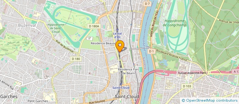 localisation de l'entreprise MANILE INVEST à SAINT-CLOUD