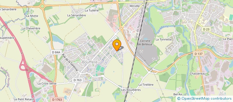 localisation de l'entreprise MANILEA à MONTAIGU-VENDEE