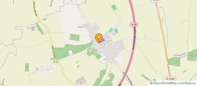 localisation de l'entreprise MANILI  GRICOURT