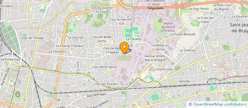 localisation de l'entreprise MANILI ESCAPE GAME à SAINT-JEAN-DE-BRAYE