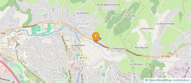 localisation de l'entreprise MANILINE  LA TOUR-EN-JAREZ